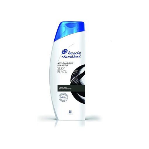 Head & Shoulders Silky Black Anti Dandruff Shampoo, 340ml