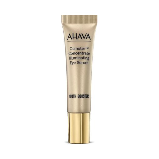 AHAVA Osmoter Concentrate Illuminating Eye Serum - Silky Serum to Boost Eyes ' Youthfulness & Revitalization, Enhances Luminosity, Reduces Dark Circles, with Exclusive Osmoter X3 & Caffeine, 0.5 Fl.Oz