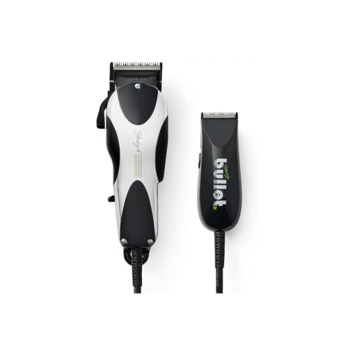 Wahl Professional - Sterling 4 Clipper and Bullet Trimmer Combo - Professional-Quality Electric Hair Tools - Silver