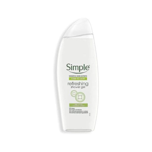 Simple Kind To Skin Refreshing Shower Gel, 500 Ml / 16.9 Ounce