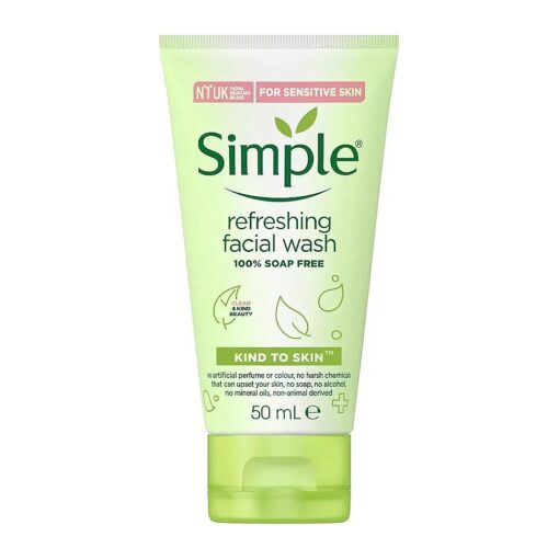 Simple Kind to Skin Refreshing Facial Wash Gel ( 50ml )