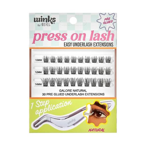 Ardell Winks Press On Pre-Glued Underlash Extensions - Natural