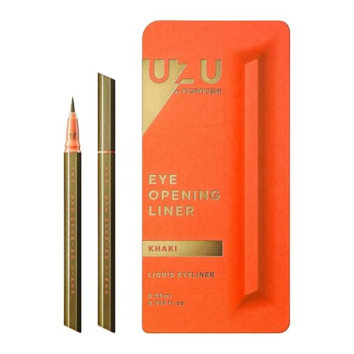 Flowfushi UZU Eye Opening Liner Liquid Eyeliner ( Khaki )