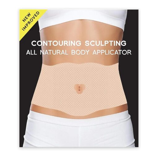 All Natural Moisturizing Body Applicator Wrap - Easy to Use Body Wrap -By Shape and Tone ( 6 WRAPS )