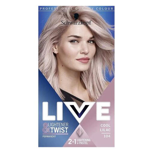 Schwarzkopf Live Lightener+Twist 104 Cool Lilac by Schwarzkopf