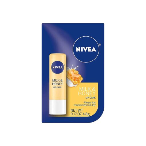 NIVEA Kiss of Milk and Honey Soothing Lip Care,0.17 Ounce ( Pack of 6 )