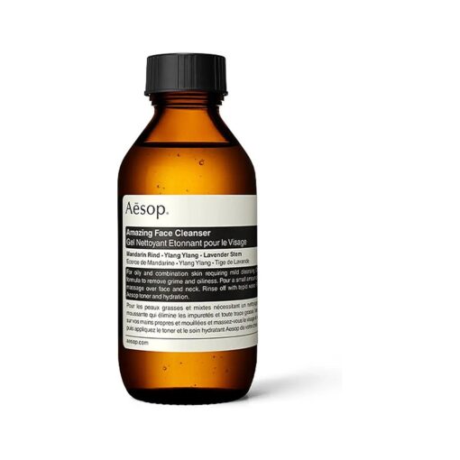 Aesop Amazing Face Cleanser - Non-Drying, Enhanced with Purifying Mandarin Rind - Cleanses Skin of Oil and Grime - 6.7 oz