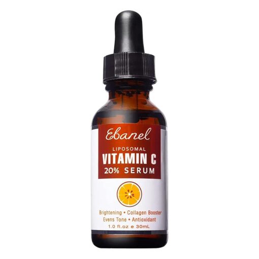 Ebanel Vitamin C Serum - Brightens Skin Tone, Evens Texture, Reduces Redness, Hydrates, Anti-Aging, 1 oz