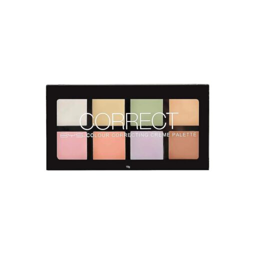 BYS Women 's 8-Color Corrector, Concealer and Contour Palette Cream for All Skin Types and Complexion