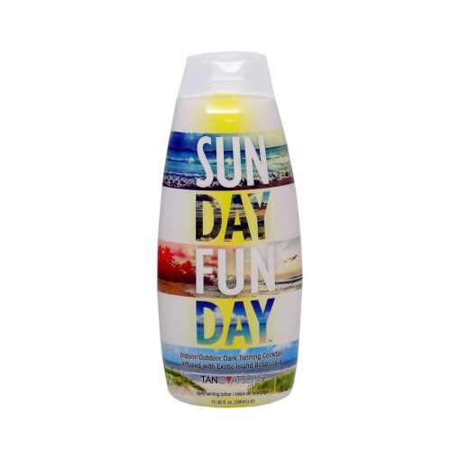 SUN DAY FUN DAY Indoor/Outdoor Tanning Cocktail - 10 oz .