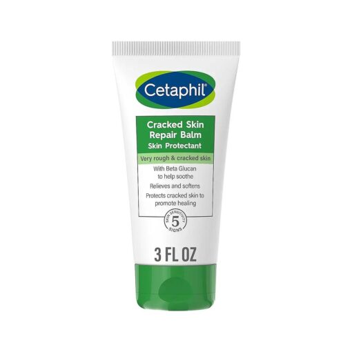 Cetaphil Cracked Skin Repair Balm, 3 oz, For Very Rough & Cracked, Sensitive Skin, Protects, Soothes & Restores Deeper Cracks, Hypoallergenic, Fragrance Free, ( Packaging May Vary )