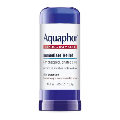 Aquaphor Healing Balm Stick, Skin Protectant with Avocado Oil and Shea Butter, 0.65 Oz Stick