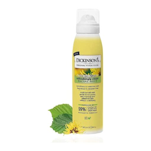 Dickinson 's Original Refreshingly Clean Facial Mist, 99 % Natural Formula, 3.5 Oz .