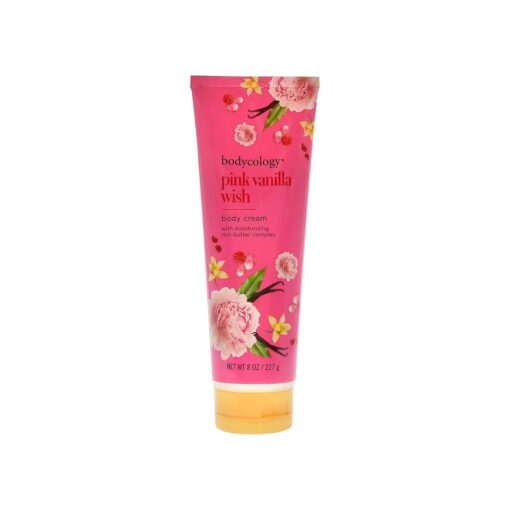 Bodycology Pink Vanilla Wish Body Cream Women 8 oz