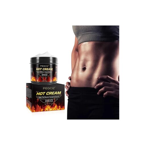 Fat Burning Cream, Hot Cream for Belly Fat Burner, Cellulite Cream for Thighs, Sweat Cream for Women Men Weight Loss, Cellulite Cream for Thighs Belly Butt Firming Legs Slimming Cream