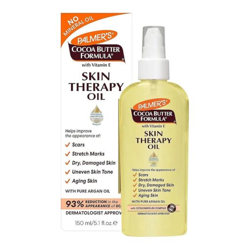 Palmer 's Cocoa Butter Formula Skin Therapy Moisturizing Body Oil with Vitamin E, 5.1 Ounces