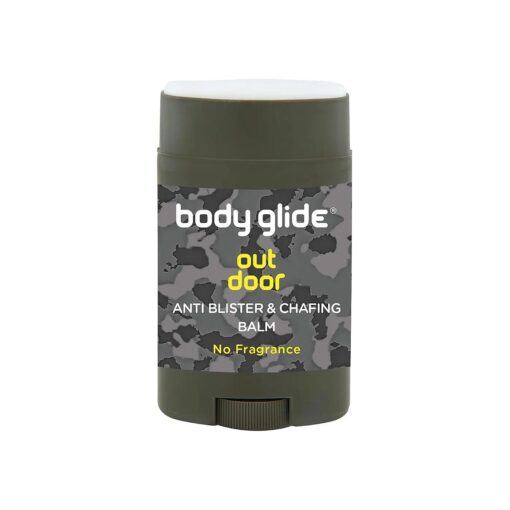 Body Glide Outdoor Anti Chafe Balm 1.5oz : Fragrance free anti chafing stick trusted in basic training, endurance sports & everyday life, Use on neck, shoulders, chest, butt, groin, thighs & feet