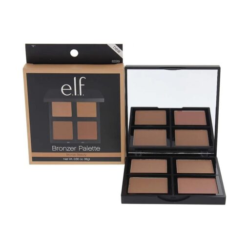 e.l.f, Bronzer Palette - Bronzed Beauty Women Bronzer 0.56 oz