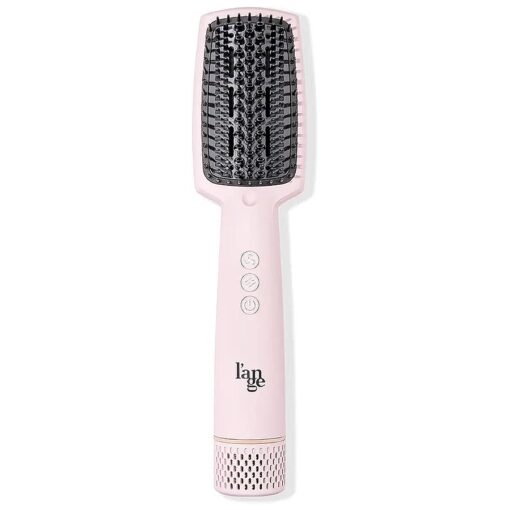 L'ANGE HAIR AIRess Straightening Blow Dryer Brush | 2-in-1 straightening Blow Dryer Brush | Combines The Power of a straightening Brush and Blow Dryer ( Blush )