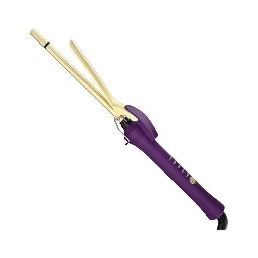 Small Barrel Curling Iron DSHOW 9mm Tourmaline Ceramic Barrel Curling Iron for Short/Long Hair, 3/8 Inch Curling Wand Skinny Hair Curler Iron for Styling