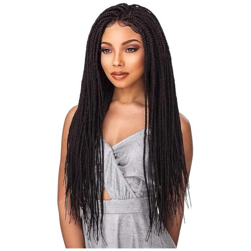 Sensationnel Cloud9 Swiss 4X4 Lace Parting Wig Small Size BOX BRAID SMALL ( T1B/30 )