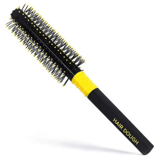 Quiff Roller Round Brush, Small is perfect to Style and Add Volume to any Short Hair, Roller Brush works great with Wax, Clay, Beard Balm, Pomade .