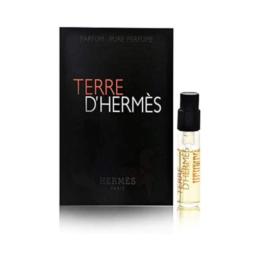 TERRE D'HERMES by Hermes 0.05 oz ( 1.5 ml ) Pure Perfume Spray VIAL Men