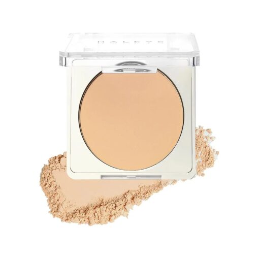 HALEYS Re-cover Pressed Powder Foundation Makeup ( 2.5 ) - Buildable Medium-to-Full Coverage, Oil Control & All-Day Comfortable Wear - Versatile Powder That Conceals Imperfections