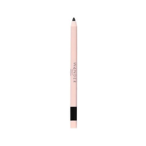 Wander Beauty Skyliner Automatic Gel Eyeliner ( Jet Black ) - Smudge-Proof Retractable Gel Liner - Precise Application With Built-In Eye Pencil Sharpener - Intense Pigment Gel Eyeliner - 0.01 fl oz