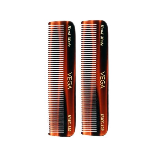 Vega - Pocket Comb- Pack of 2 ( Brown )