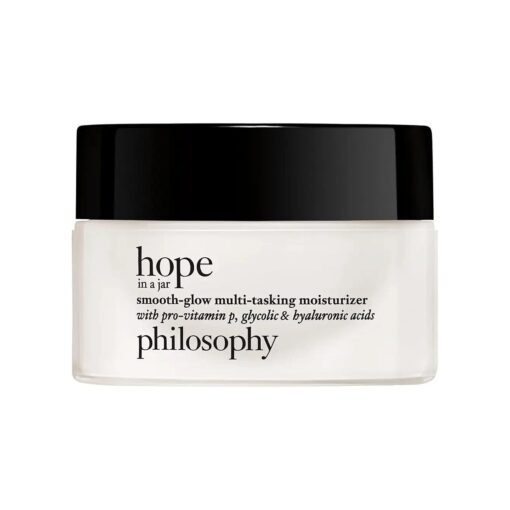 philosophy hope in a jar smooth-glow multi-tasking moisturizer, 0.5 Fl Oz ( Pack of 1 )