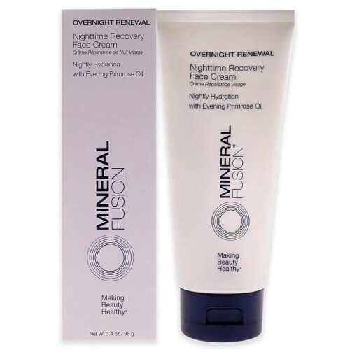 Mineral Fusion Overnight Renewal Nighttime Recovery Face Cream, 3.4 oz