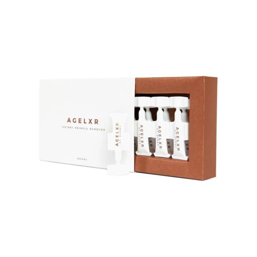 AGELXR - Instant Wrinkle Remover - Quickly Tightens Wrinkles, Fine Lines and Diminishes Puffy Eyes, Instant Facelift Serum - Anti-Aging Formula with Argireline ( r ) ( 10 Vials )