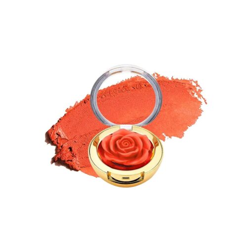 Winky Lux Cheeky Rose, Cream Blush for Cheeks, Flower Blush with Vitamin E, Makeup Blush and Flower Makeup, Coral Brilliant