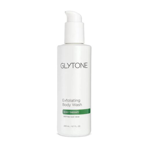 Glytone Exfoliating Body Wash - 8.8 Free Acid Value Glycolic Acid - Keratosis Pilaris - Smooth Rough & Bumpy Skin - Oil & Fragrance-Free