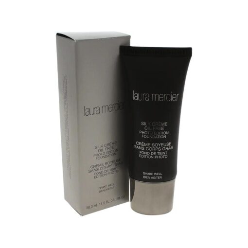 Laura Mercier Silk Cream Oil Free Photo Edition Foundation, Beige Ivory, 1 Fl Oz