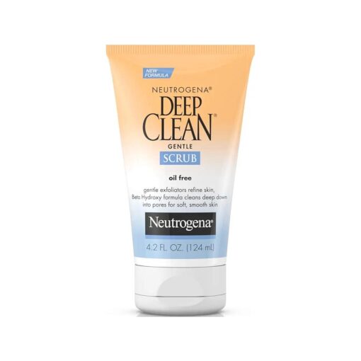 Neutrogena Neutrogena Deep Clean Gentle Facial Scrub, 4.2 oz ( Pack of 2 )