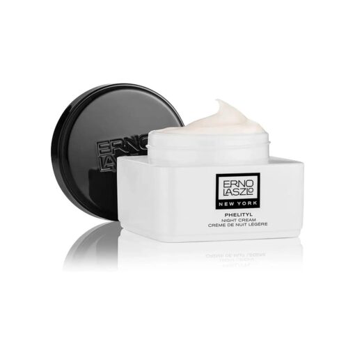 Erno Laszlo Phelityl Night Cream, Replenishing Night Moisturizer for Face and Neck, Re-Hydrate to a Youthful Skin Tone and Complexion Overnight, 1.7 Fl Oz