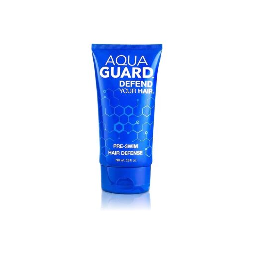 AquaGuard Pre-Swim Hair Defense | Made in California | Seriously, No More Swim Hair | Prevents Chlorine Damage + Softens Hair While Swimming | Color Safe, Leaves Hair Smelling Great | 5.3 oz ( 1 Pack )