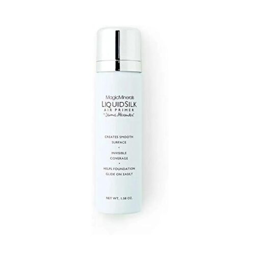 MagicMinerals LiquidSilk Air Primer by Jerome Alexander, Spray Formula Smoothes Skin & Minimizes Appearance of Pores for Flawless Makeup Application