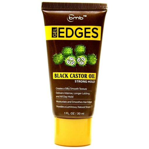 BMB Black Castor Oil Gel Edges 1oz ( 3 PACK )