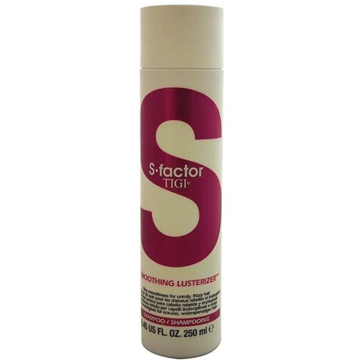 S-Factor Smoothing Lusterizer Shampoo by TIGI for Unisex - 8.45 oz Shampoo