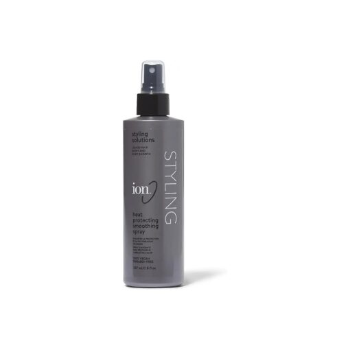 Smoothing Heat Protectant Spray, 8 fl oz, Vegan, Paraben Free, Lightweight, Improves Manageability, Reduces Drying Time