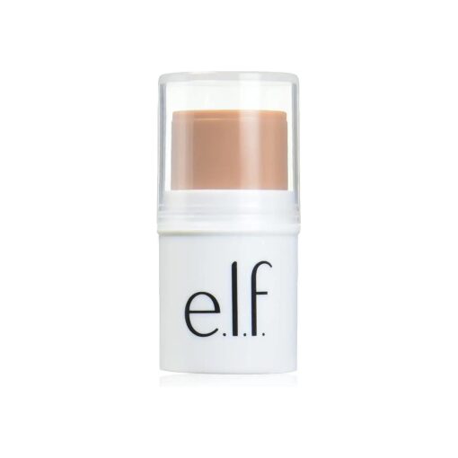 e.l.f, Bite-Size Lip Balm, Moisturizing Formula for Smoother & Softer Lips, Mini Tinted Chapstick, Coconut, 0.13 Oz