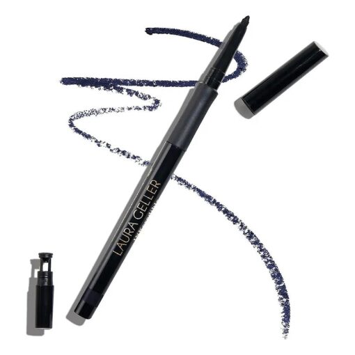 LAURA GELLER NEW YORK INKcredible Gel Eyeliner - Indigo Night - Waterproof Smudge-proof Eyeliner Pencil - Built in Sharpener