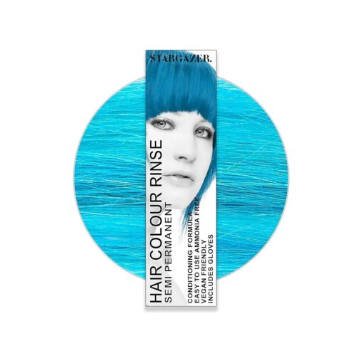 Stargazer Semi Permanent Hair Dye, Soft Blue