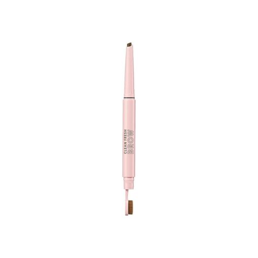 Covergirl Clean Fresh Brow Filler Pomade, 400 Soft Brown, Eyebrow Pencil, Ultra-Precise Tip, Creamy Formula, Highly Pigmented, Soft Matte Finish, Vegan Formula, 0.007oz