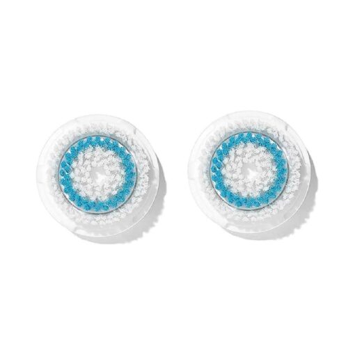 Brush Head Replacements Compatible with Clarisonic Mia 1, Mia 2, Mia Fit, Alpha Fit, Smart Profile Uplift and Alpha Fit, 2 Pack ( Deep Pore )