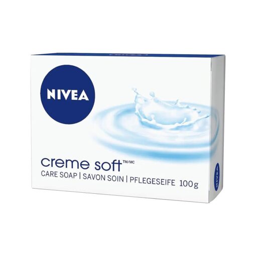 NIVEA Creme Soft Cream Soap Pack of 6 x 100 g