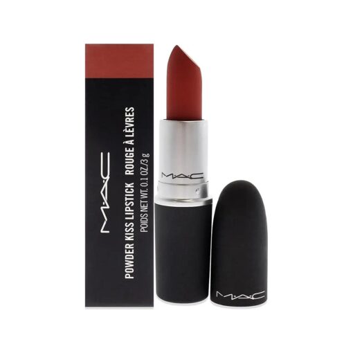 MAC Powder Kiss Lipstick - Devoted To Chili Lipstick Women 0.1 oz